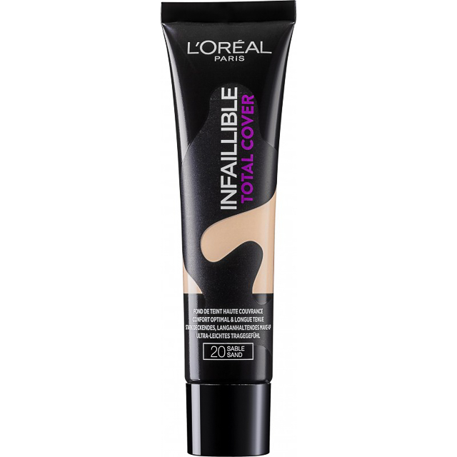 L'oreal Fdt infaillible  Total  Cover  Sand no20
