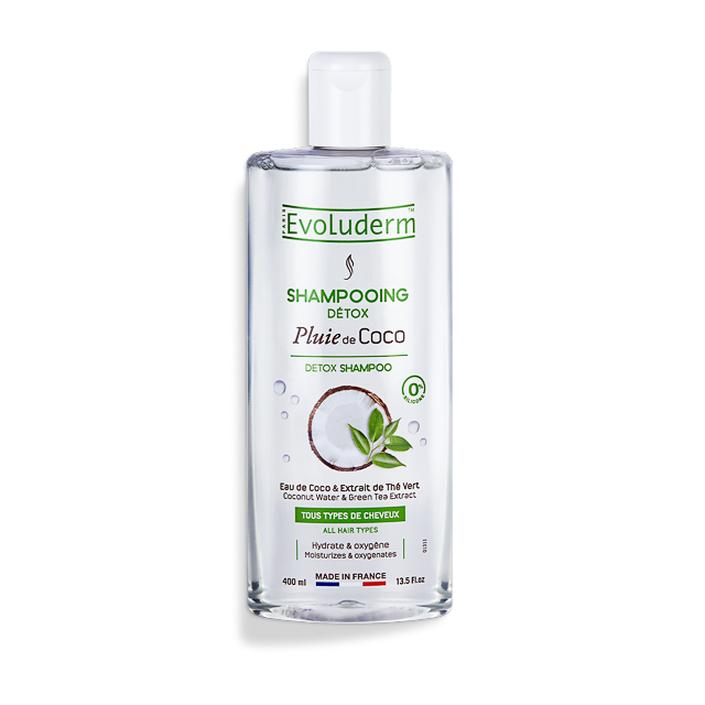 Evoluderm Shampoo pluie  De  Coco 400ml