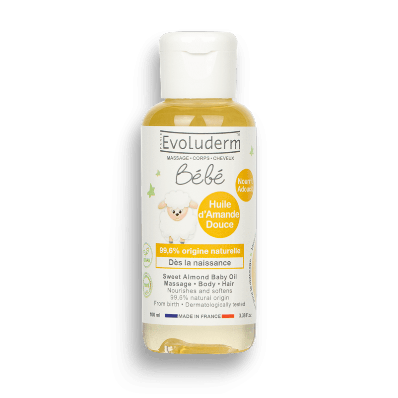 Evoluderm Huile d'Amande Douce Bébé 100ml