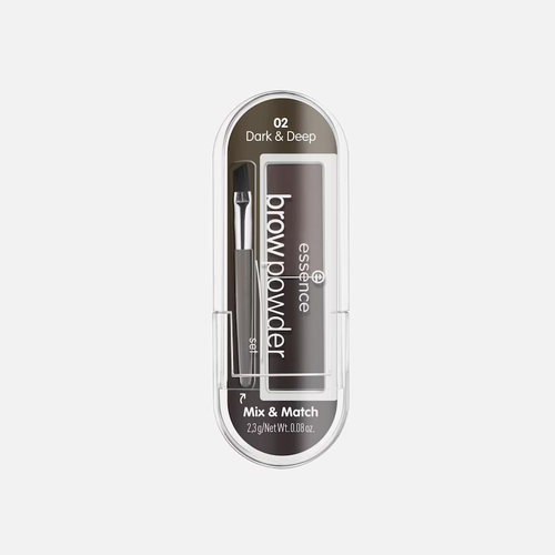 Essence Kit sourcils  Brow  Powder  No02  Dark  &amp; deep
