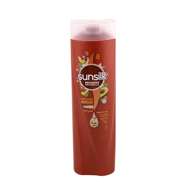 Sunsilk Shampoo  2en1  Beurre  De karite