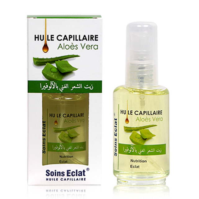 Soin Eclat  Huile  Capillaire  Aloe vera