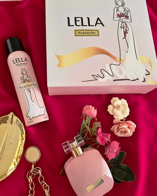 Lella Sensuelle  Coffret  Eau  De  Parfum  100ml  +  Deodorant 150ml