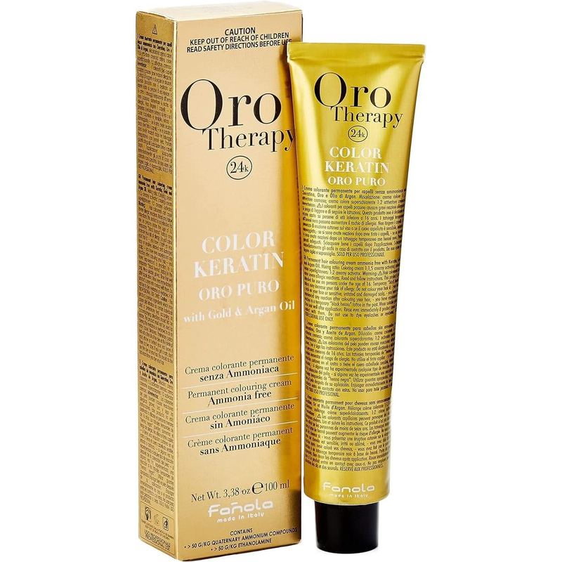 Fanola Oro Therapy Teinture N°11.7 Super Blond Platine Irisé 100ml