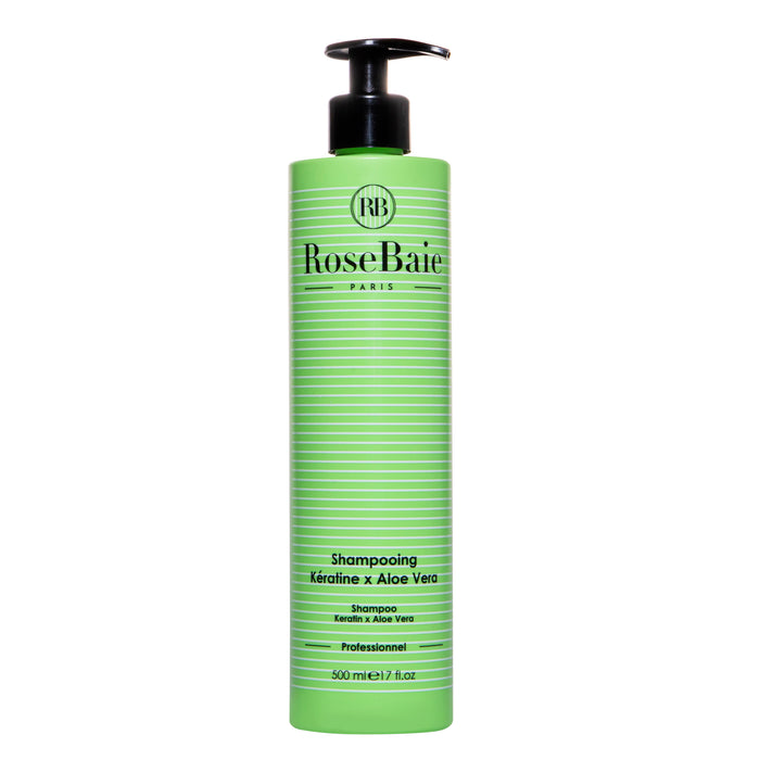 RoseBaie Shampoing Kératine X Aloé Vera 500ml