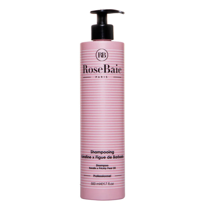 RoseBaie Shampoing Kératine X Figue de Barbarie 500ml