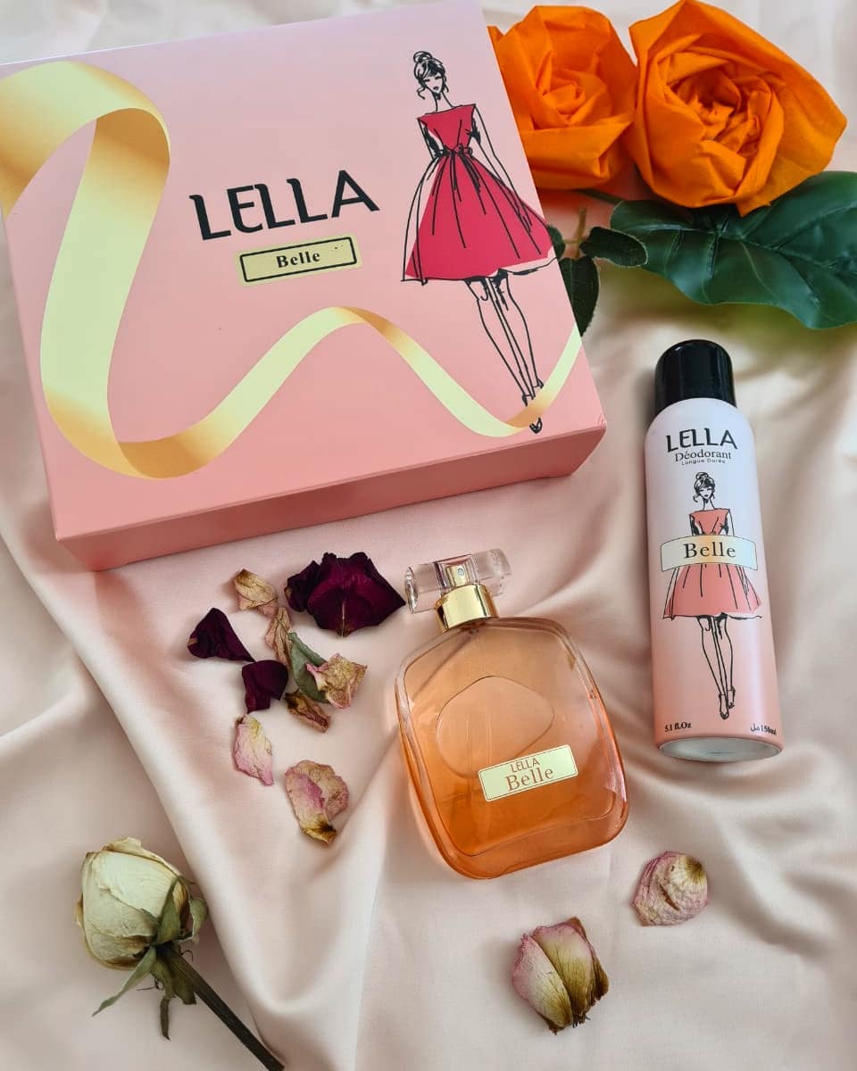 Lella Belle  Coffret  Eau  De  Parfum  100ml  +  Deodorant 150ml
