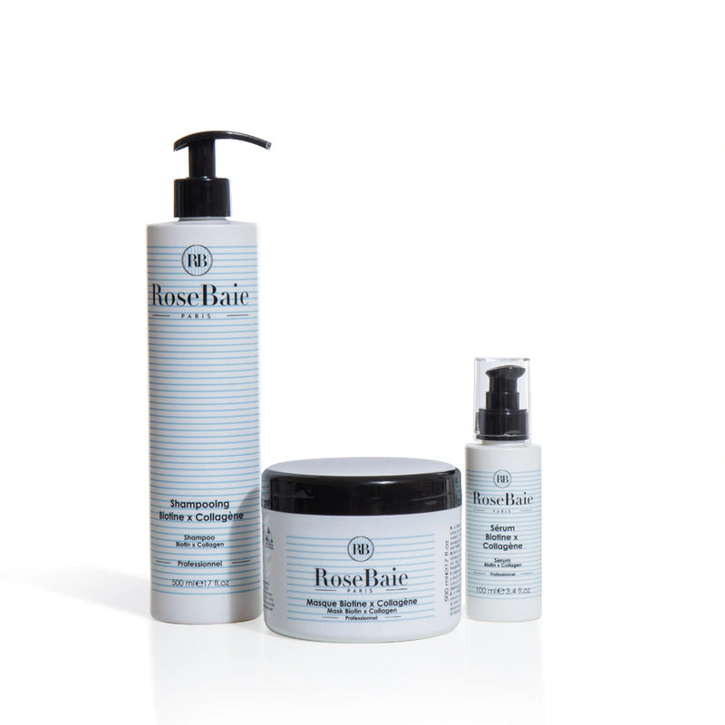 Rosebaie Routine Trio "Biotine & Collagène"