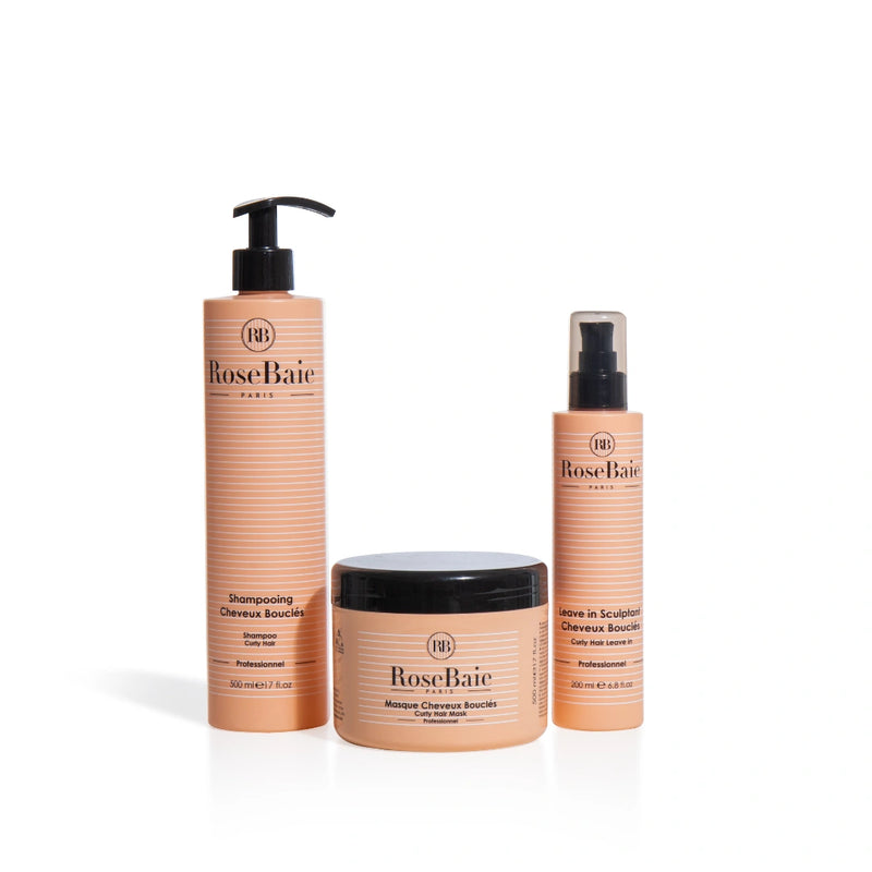 Rosebaie Routine Trio spécial cheveux "Bouclés, Frisés et Crépus"