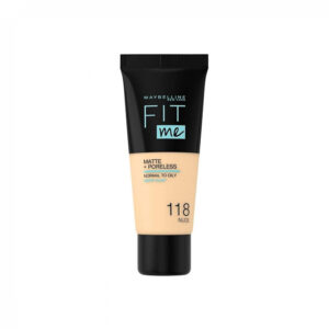 Maybelline Fond de teint  Liquide  Fitme  No118 nude
