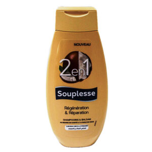 Souplesse Shampoing  2en1  Regenration  Et reparation