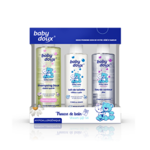 Baby Doux  Trousse  De  Bain  3  Pieces sh+lait+edt