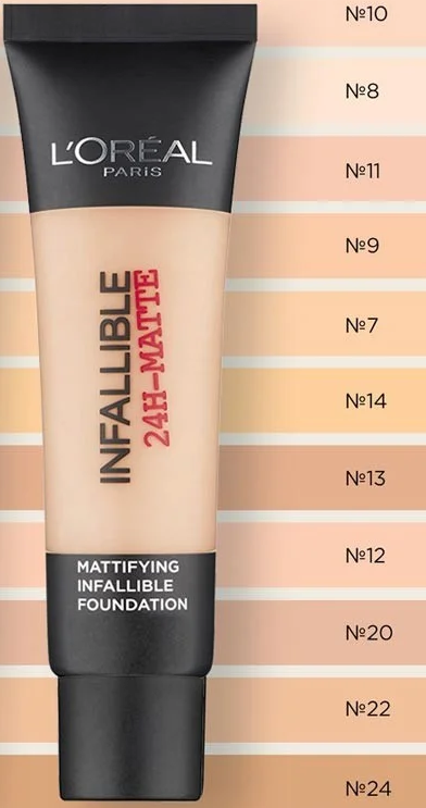 L'oreal infaillible 24H Matte-