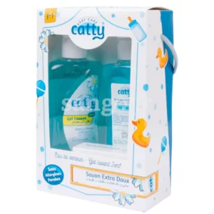 Catty Coffret  Bleu  3 produits