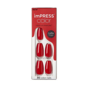 Impress Faux ongles  Reddy  Or  Not No 510