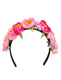 Serre Tete avec  Des fleurs