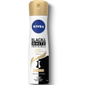 Nivea Deodorant Women Black White Silky S 200ml