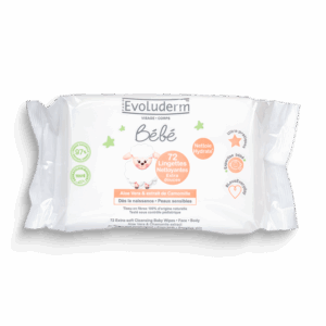 Evoluderm 72 lingettes bébé Visage & corps