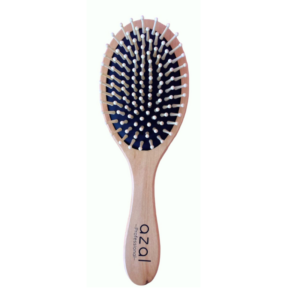 Azal Brosse  Cheveux  En  Bois ovale