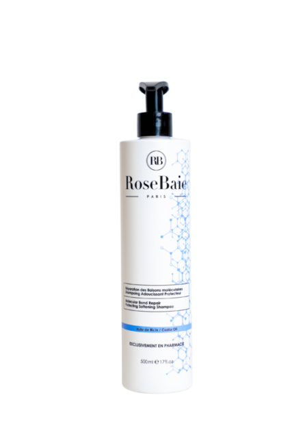 RoseBaie Shampoing Pharmacie Huile de Ricin X Acide Folique 500ml